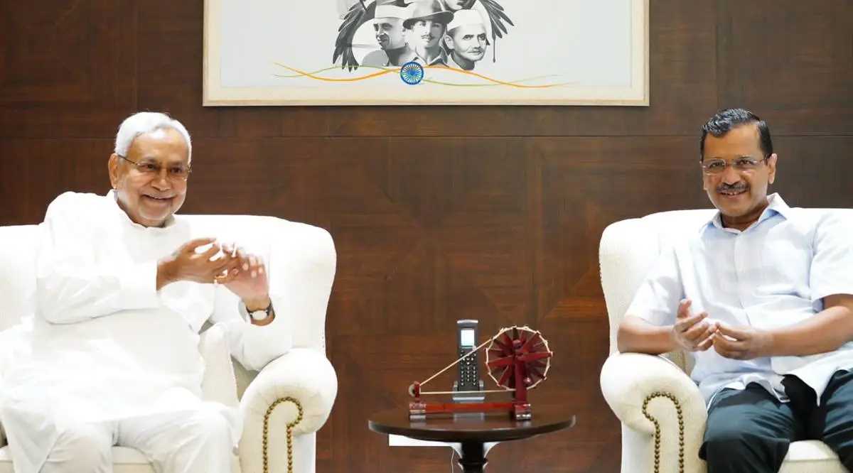 आज अरविंद केजरीवाल से मुलाकात करेंगे नीतीश कुमार आज अरविंद केजरीवाल से मुलाकात करेंगे नीतीश कुमार